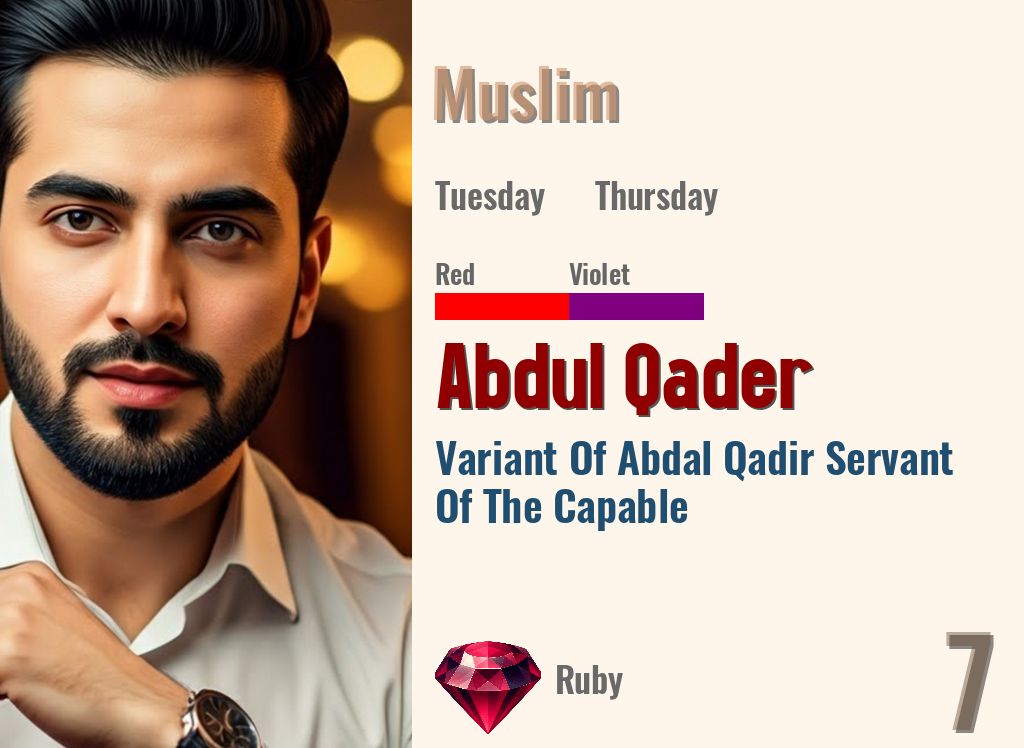 Abdul Qader