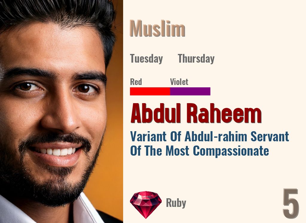 Abdul Raheem
