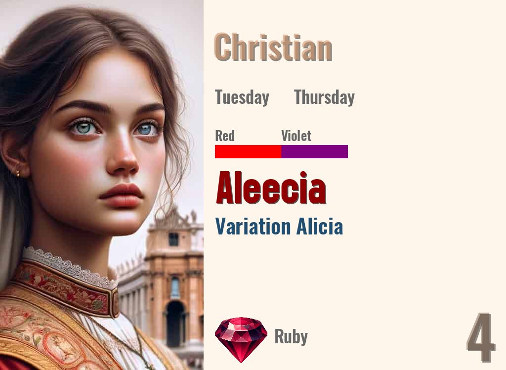 Aleecia