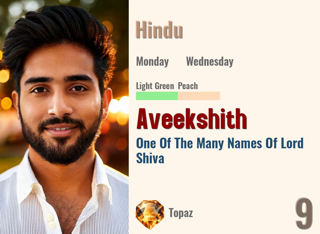 Aveekshith