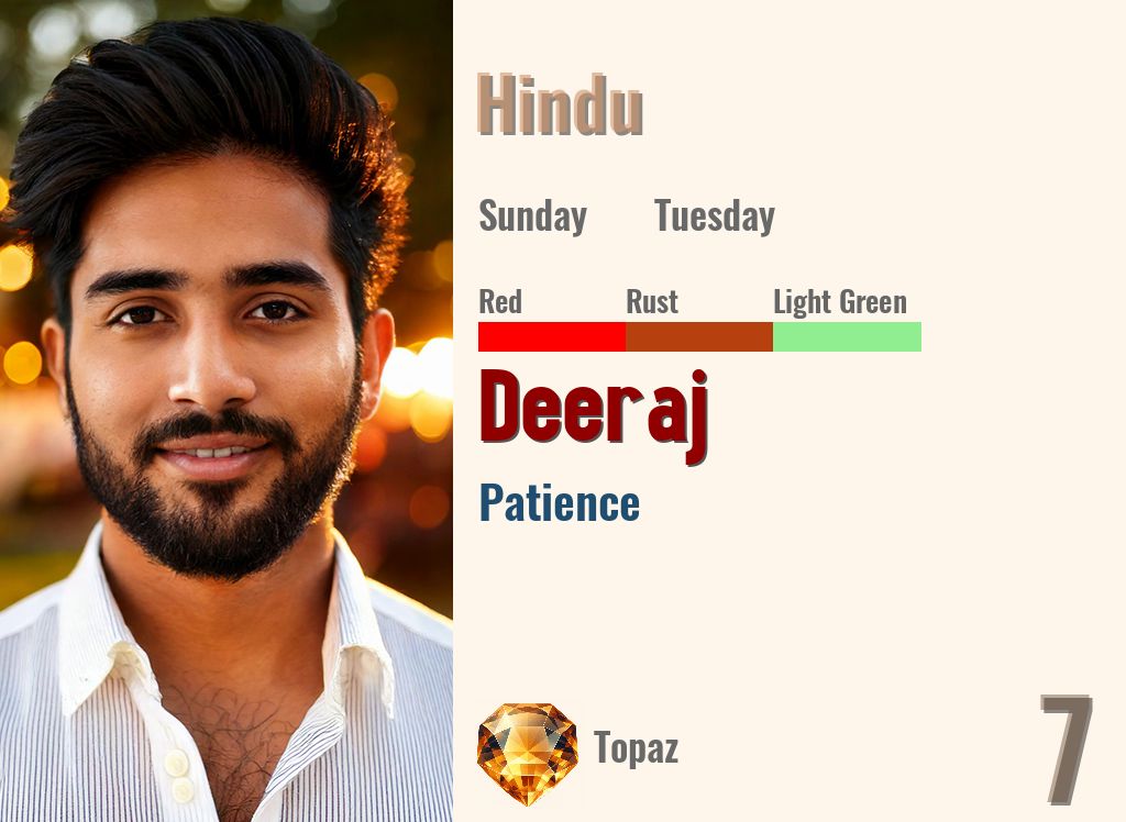 Deeraj