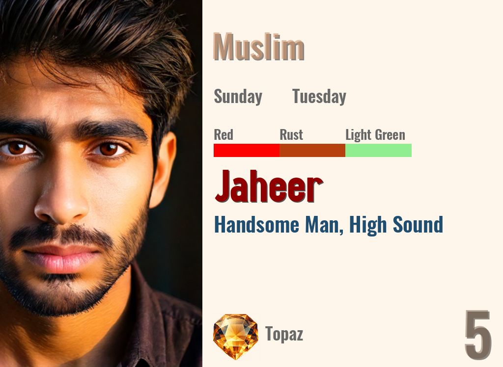 Jaheer