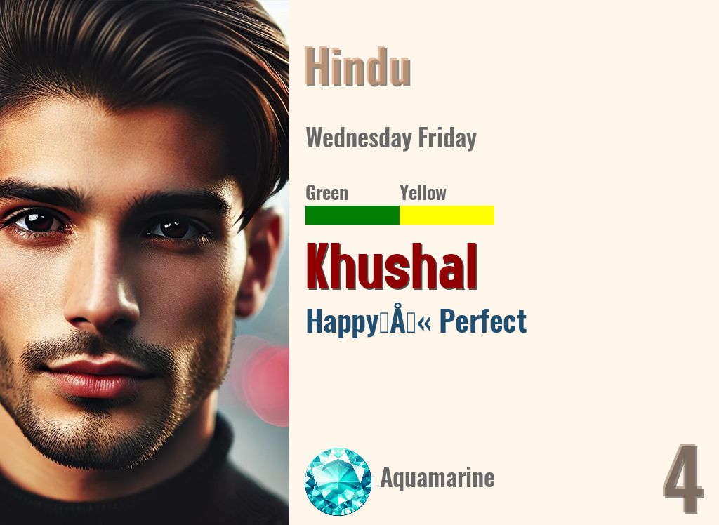 Khushal