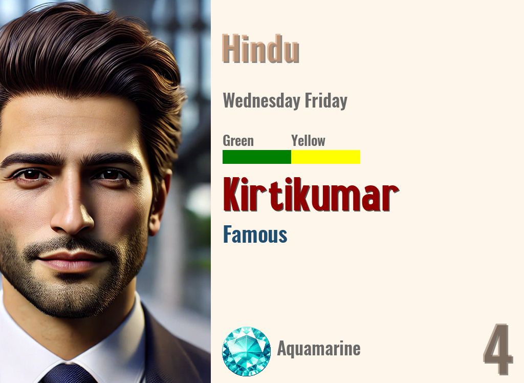 Kirtikumar