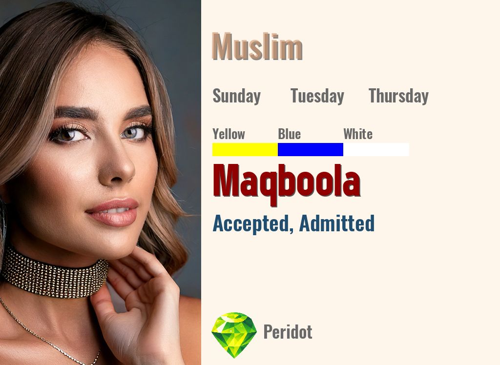 Maqboola
