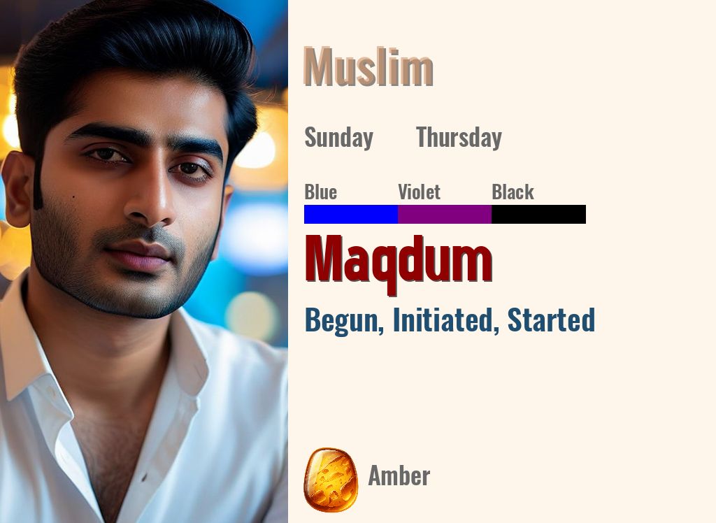 Maqdum