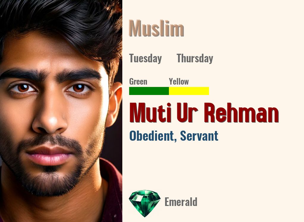 Muti Ur Rehman