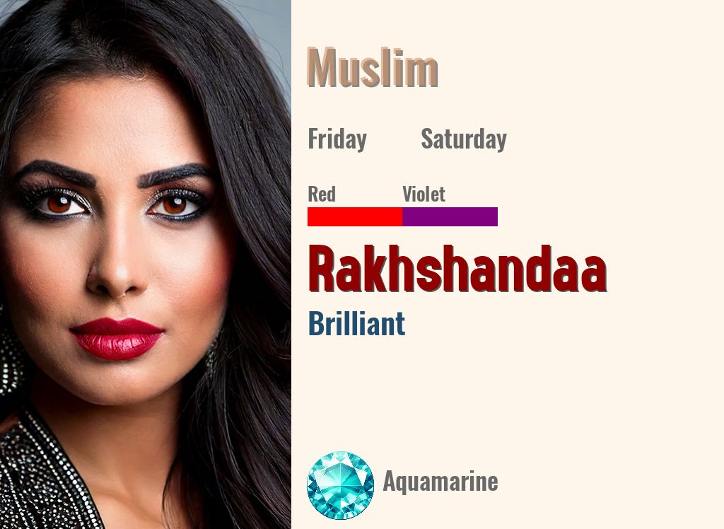 Rakhshandaa