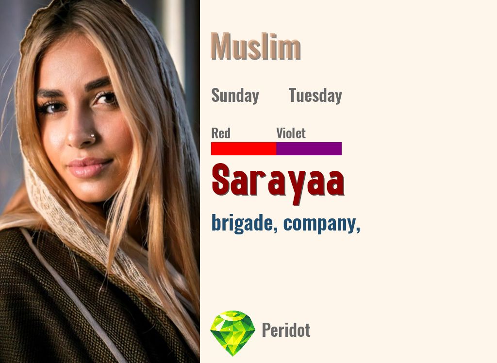 Sarayaa