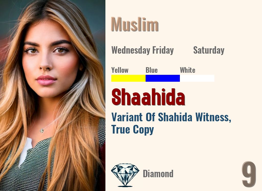 Shaahida