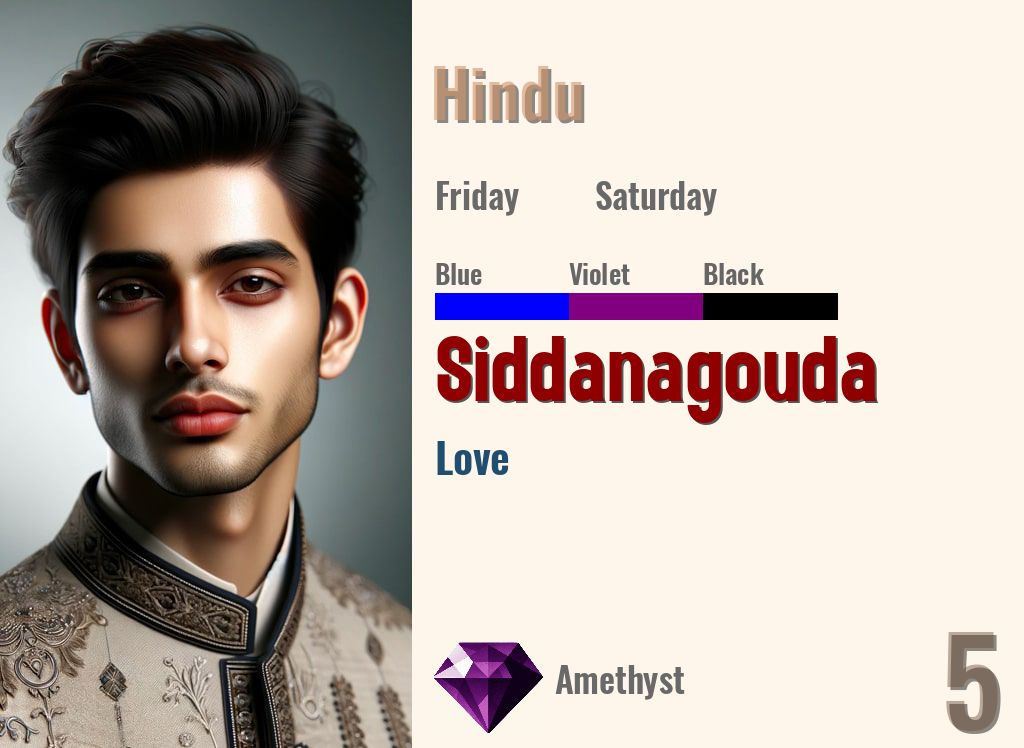 Siddanagouda