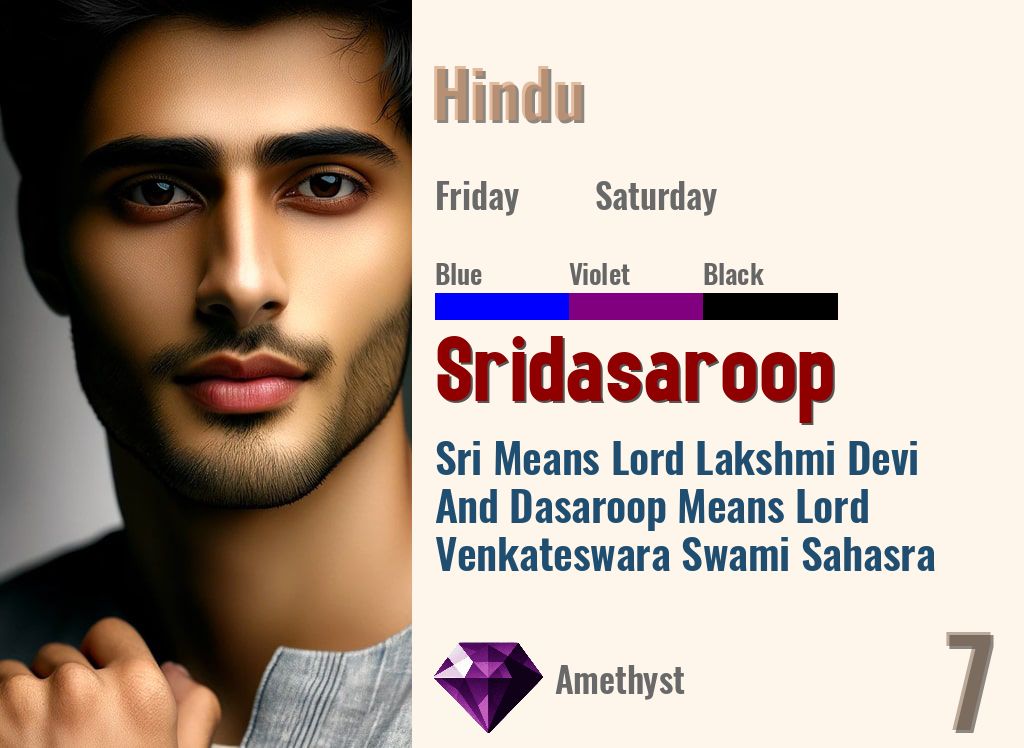 Sridasaroop