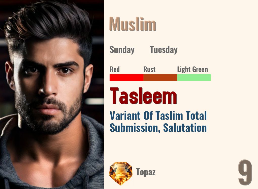 Tasleem