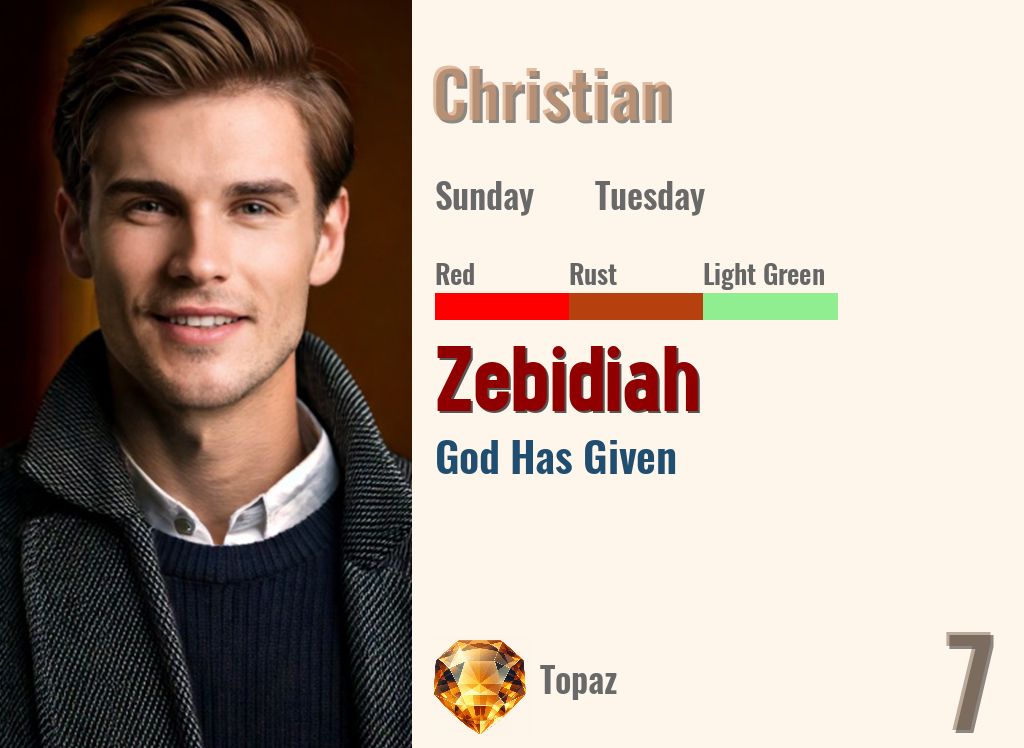 Zebidiah