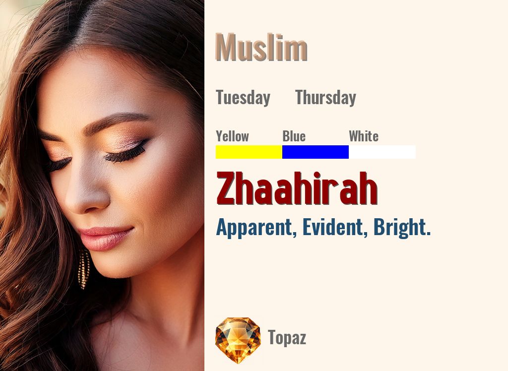Zhaahirah