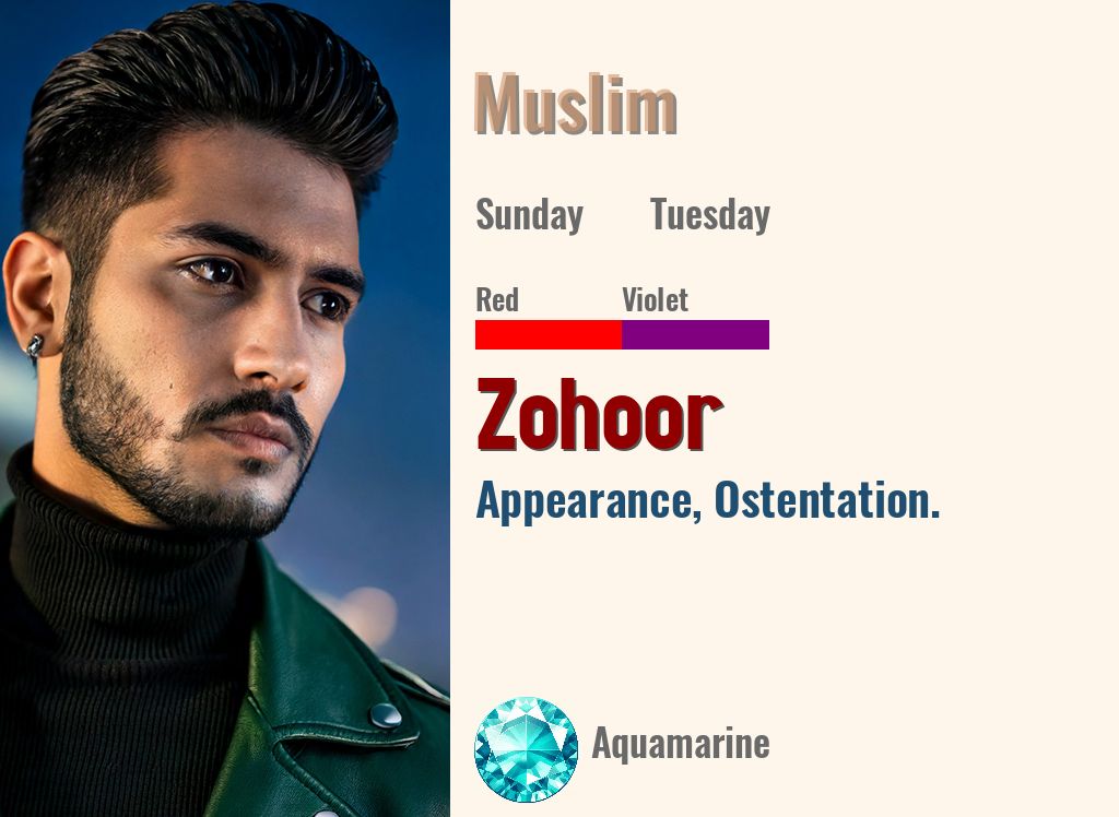 Zohoor