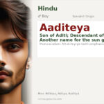 Aaditeya Name Meaning and Details