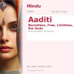 Aaditi Name Meaning and Details