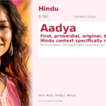 Aadya Name Meaning and Details