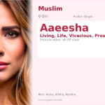 Aaeesha Name Meaning and Details
