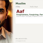 Aaf Name Meaning and Details