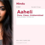 Aaheli Name Meaning and Details