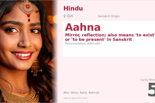Aahna Name Meaning — Sanskrit Origin, Girl Name & Complete Guide (2025)