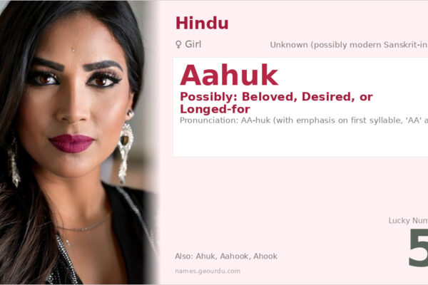 Aahuk Name Meaning — Origin, Gender & Details (2025)
