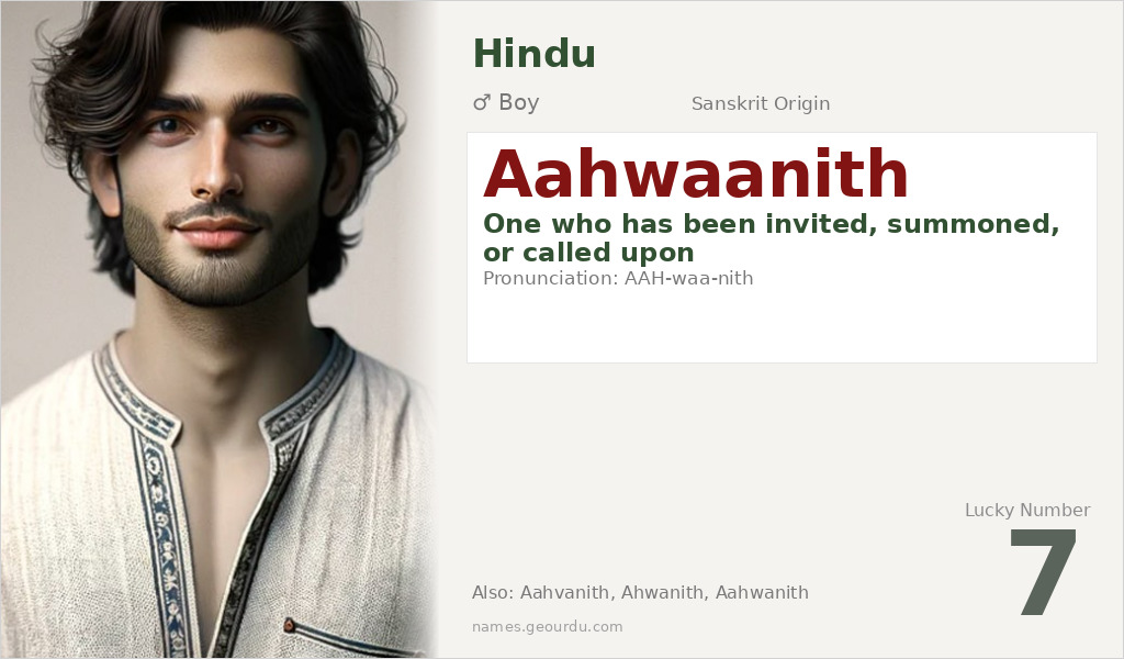 Aahwaanith Name Meaning and Details