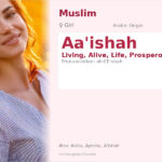 Aa'ishah Name Meaning and Details