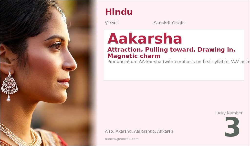 Aakarsha Name Meaning and Details