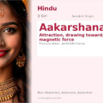 Aakarshana Name Meaning and Details