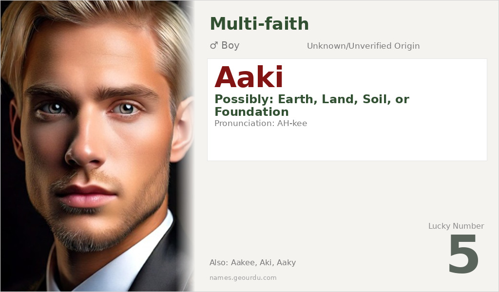 Aaki Name Meaning and Details