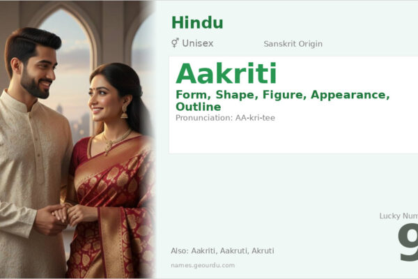 Aakriti Name Meaning — Sanskrit Origin, Gender & Details (2025)
