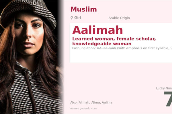 Aalimah Name Meaning — Arabic Origin, Female Scholar (2025)