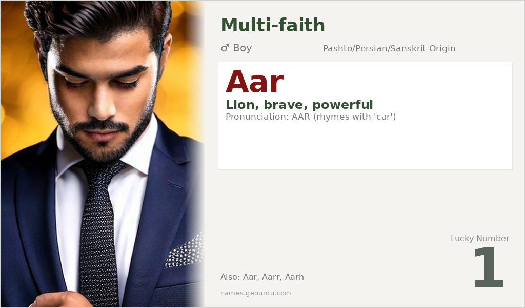 Aar Name Meaning and Details
