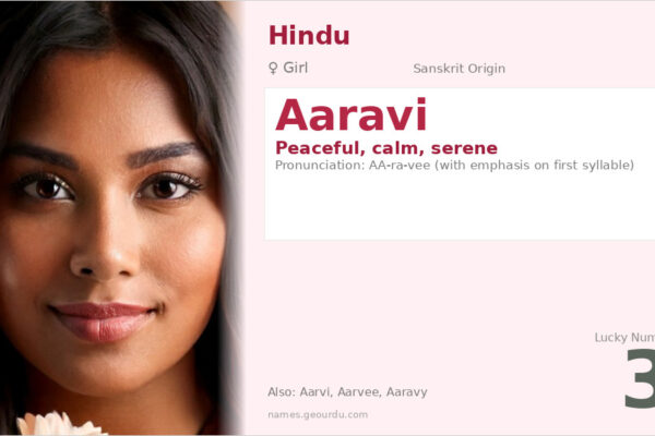 Aaravi Name Meaning — Sanskrit Origin, Girl Name & Details (2025)