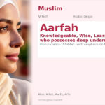 Aarfah Name Meaning and Details