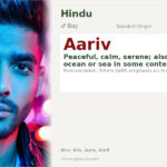 Aariv Name Meaning and Details