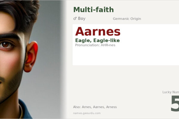 Aarnes Name Meaning — Eagle Origin, Boy Name & Details (2025)