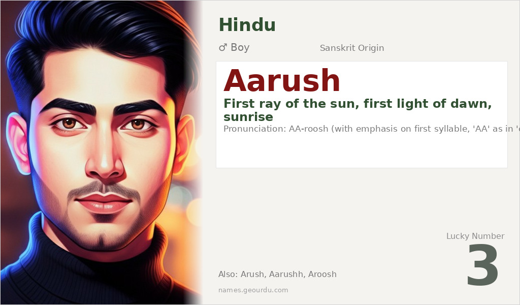 Aarush Name Meaning and Details