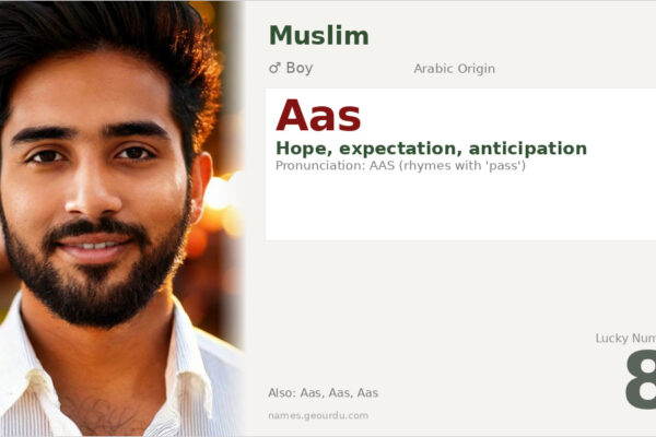 Aas Name Meaning — Arabic Origin, Boy Name & Details (2025)