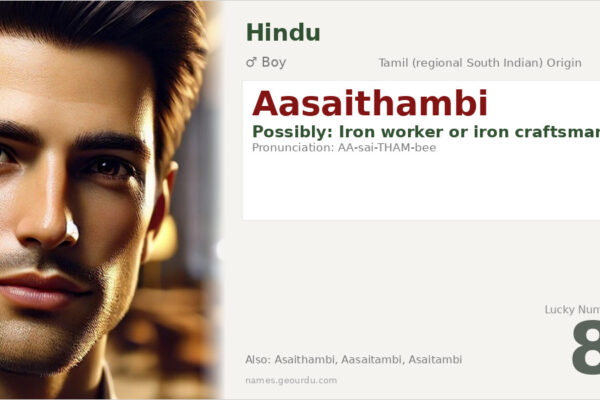 Aasaithambi Name Meaning — Origin, Gender & Details (2025)