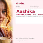 Aashika Name Meaning and Details