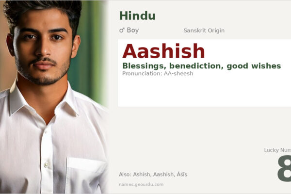 Aashish Name Meaning — Sanskrit Origin, Boy Name & Details (2025)
