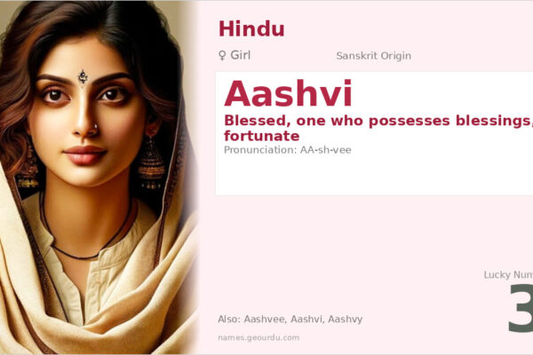 Aashvi Name Meaning — Sanskrit Origin, Girl Name & Details (2025)