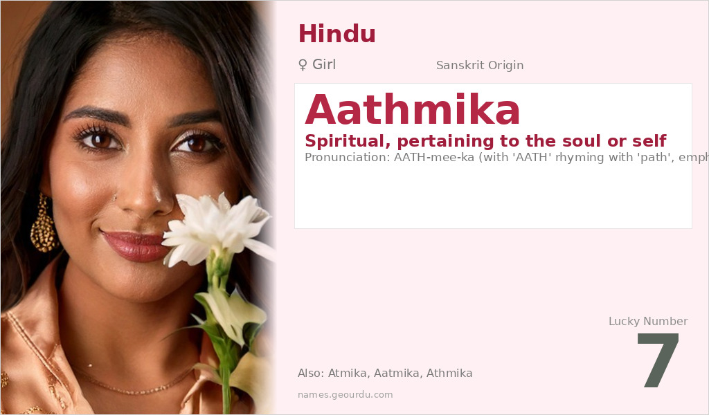 Aathmika Name Meaning and Details