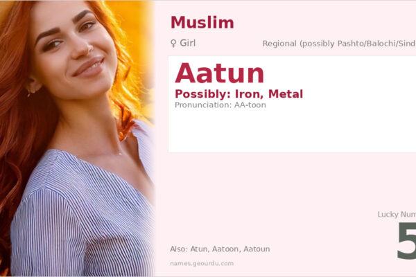 Aatun Name Meaning — Origin, Gender & Details (2025)