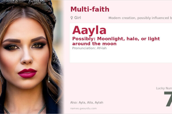 Aayla Name Meaning — Origin, Gender & Details (2025)