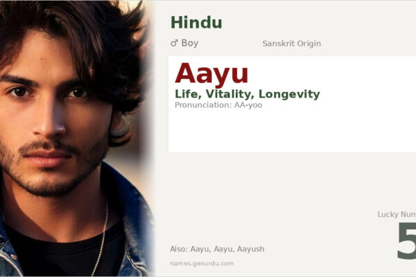 Aayu Name Meaning — Sanskrit Origin, Boy Name & Details (2025)